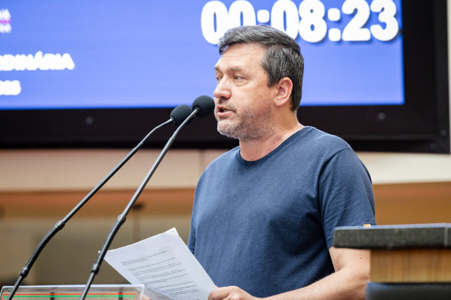 Edson Silva, presidente do Sinsej.