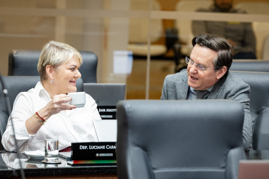 - Deputada Luciane Carminatti (PT) 	 - Deputado Jair Miotto (União)