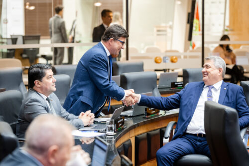 - Deputado Emerson Stein (MDB)
- Deputado Junior Cardoso (PRD)- Deputado Antídio Lunelli (MDB)