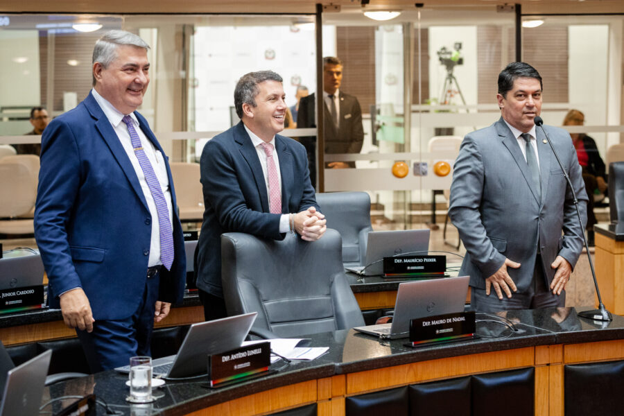 - Deputado Antídio Lunelli (MDB) 	 - Deputado Camilo Martins (Podemos) 	
 - Deputado Emerson Stein (MDB)