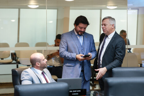 - Deputado Jessé Lopes (PL)  - Deputado Alex Brasil (PL) - Deputado Fabiano da Luz (PT)