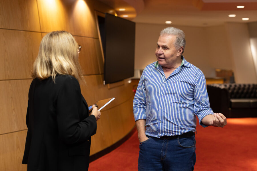 O ex-presidente da Alesc, deputado Gilmar Knaesel, responsáve