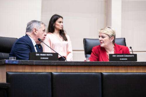- Deputado Mário Motta (PSD)
- Deputada Luciane Carminatti (PT)