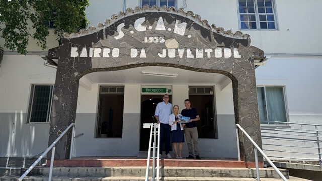 Deputado Minotto visita o Bairro da Juventude e reforça apoio à instituição em Criciúma.
