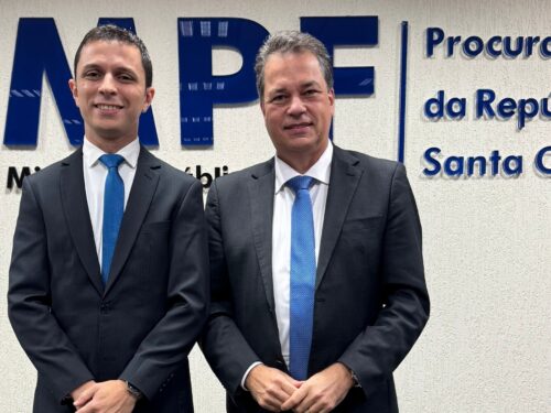 Minotto participa da cerimônia de recondução do procurador-chefe do MPT-SC