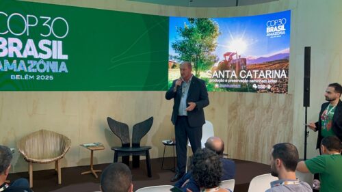 Modelo produtivo catarinense ganha destaque na COP30, em Belém (PA)