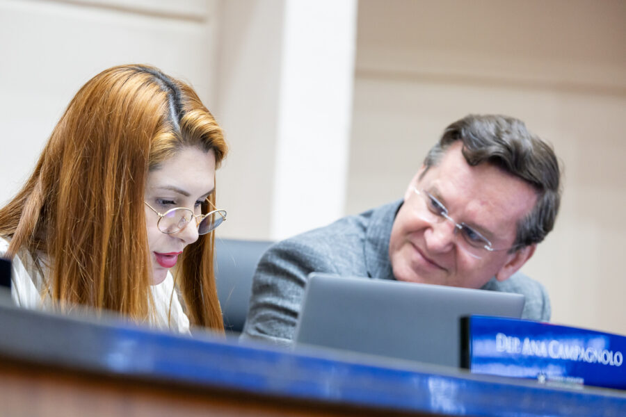 - Deputada Ana Campagnolo (PL)
 - Deputado Jair Miotto (União)