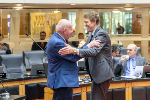- Deputado Marcos Vieira (PSDB) - Deputado Volnei Weber (MDB)