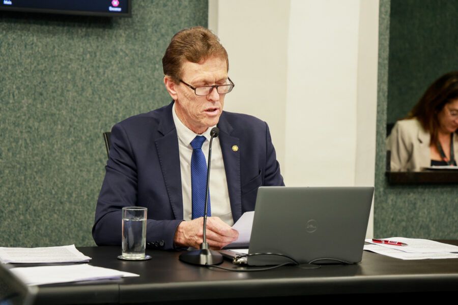 Deputado Volnei Weber (MDB), presidente da Comissão de Transportes, Desenvolvimento Urbano e Infraestrutura.