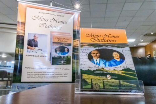 Alesc sedia lançamento do livro “Meus Nonos Italianos”, que celebra herança da imigração em SC