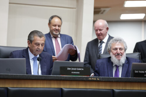 - Deputado Julio Garcia (PSD) 	
- Deputado Padre Pedro Baldissera (PT)