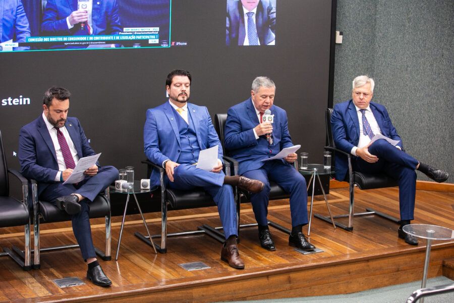 - Deputado Marcius Machado (PL) 
- Deputado Alex Brasil (PL)
 - Deputado Mário Motta (PSD)
 - Deputado Fabiano da Luz (PT)