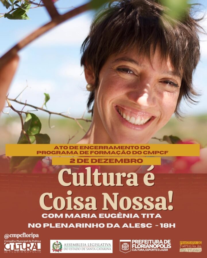 CMPC-Floripa encerra Programa de Formação com conversa “Cultura é Coisa Nossa!”