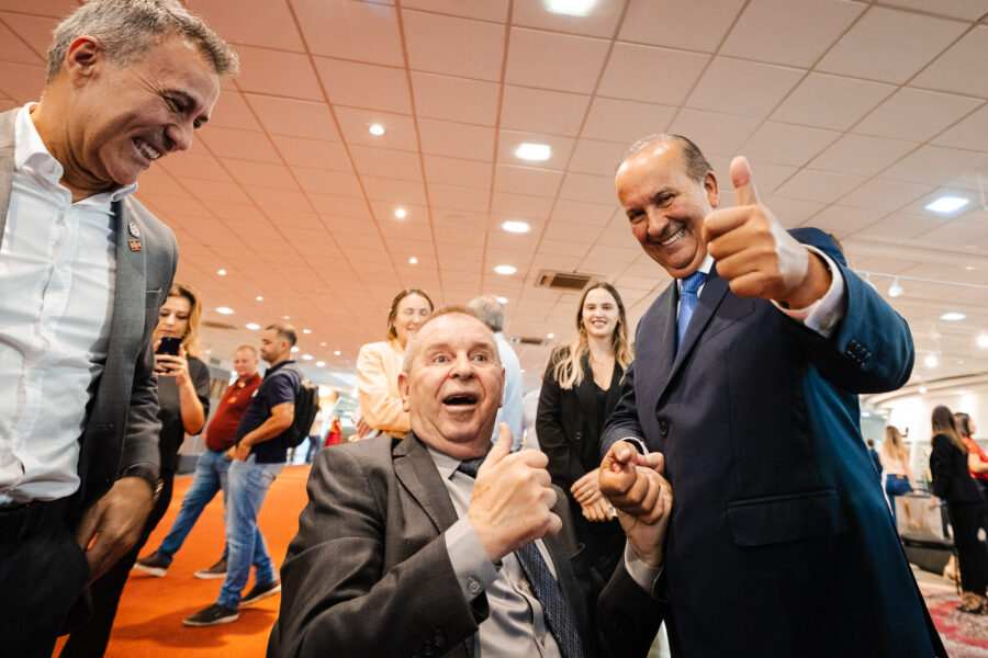 - Deputado Maurício Eskudlark (PL) - Jorginho Mello - Governador de Santa Catarina