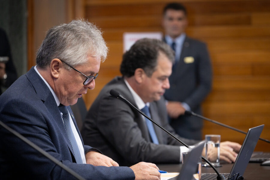 - Deputado Tiago Zilli (MDB)
 - Deputado Rodrigo Minotto (PDT)