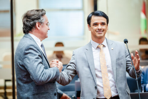 - Deputado Jair Miotto (União) - Deputado Marcos da Rosa (União)