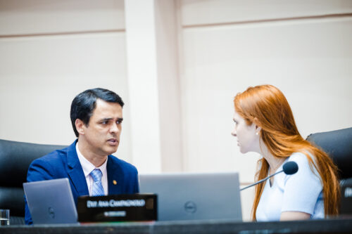 - Deputado Marcos da Rosa (União)	
 - Deputada Ana Campagnolo (PL)