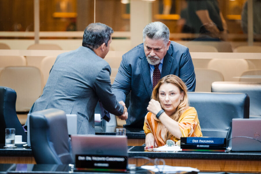 - Deputada Paulinha (Podemos) 	
Bruno Collaço / Agência AL