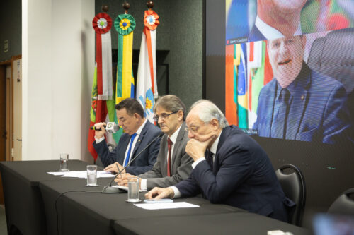- Deputado Mauricio Peixer (PL)	- Deputado Neodi Saretta (PT) 	
 - Deputado Dr. Vicente Caropreso (PSDB)