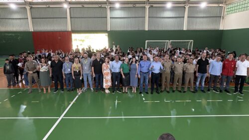 Sargento Lima participa da implantação de escola cívico-militar em Guaramirim