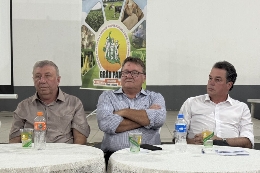 Minotto participa da posse da diretoria do Sindicato dos Trabalhadores Rurais de Grão-Pará