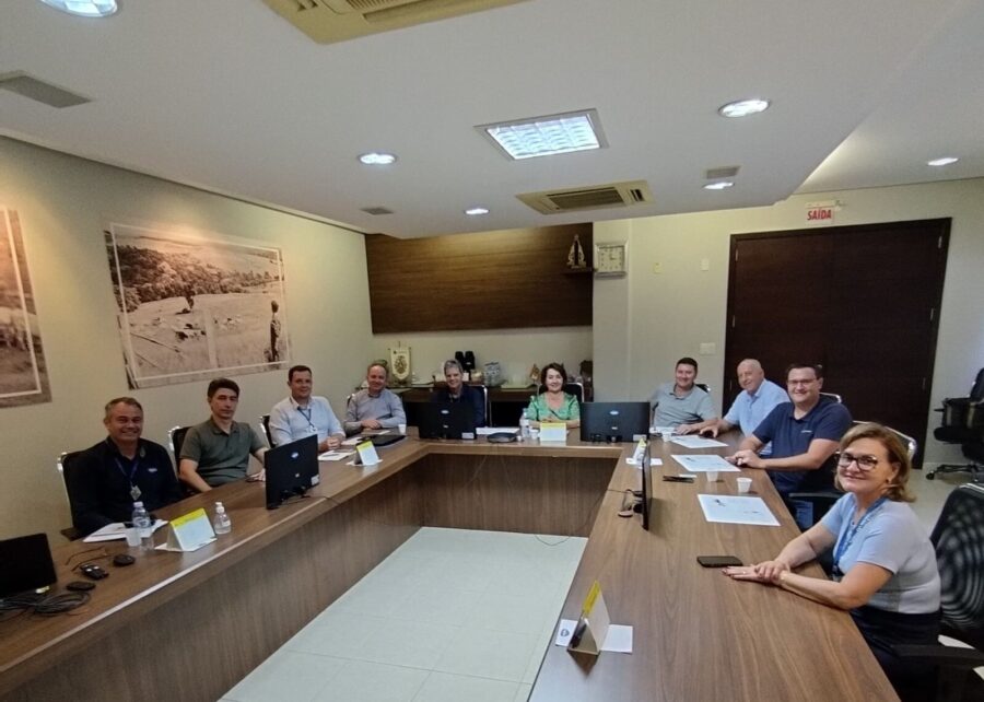 Reunião com a diretoria da Pamplona Alimentos