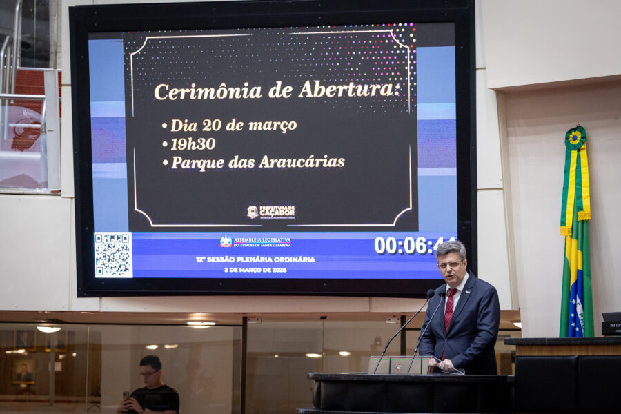 - Alencar Mendes - Prefeito de Caçador