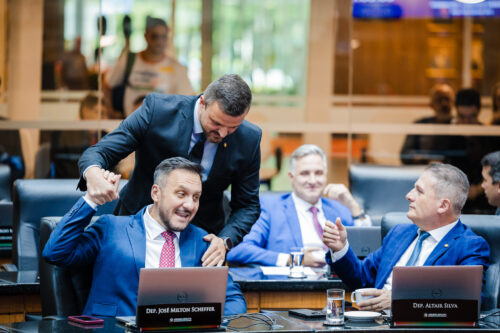 - Deputado Lucas Neves (Podemos) 	
- Deputado Pepê Collaço (PP) - Deputado Altair Silva (PP)