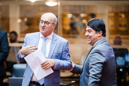 - Deputado José Milton Scheffer (PP) - Deputado Emerson Stein (MDB)