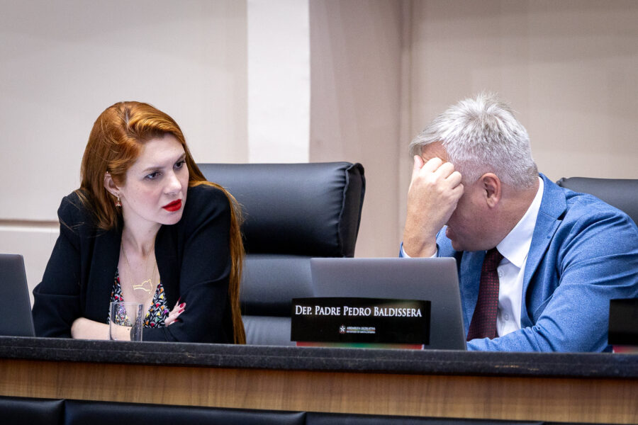 - Deputada Ana Campagnolo (PL)
- Deputado Fabiano da Luz (PT)