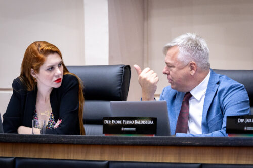 - Deputada Ana Campagnolo (PL)
- Deputado Fabiano da Luz (PT)