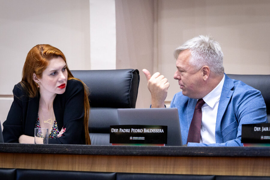 - Deputada Ana Campagnolo (PL)
- Deputado Fabiano da Luz (PT)