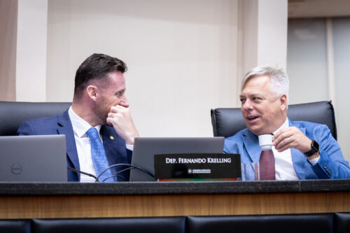 - Deputado Fernando Krelling (MDB)
- Deputado Fabiano da Luz (PT)