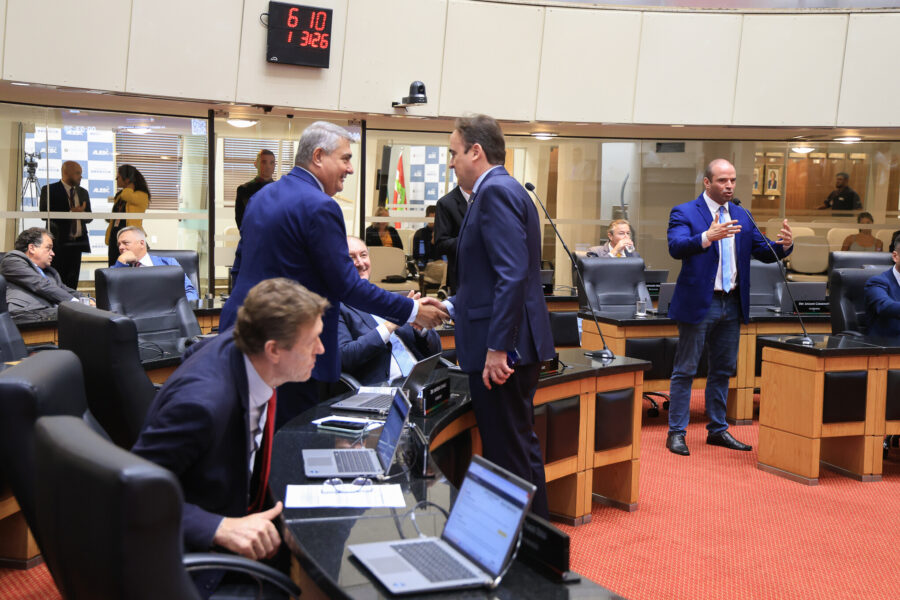 - Deputado Volnei Weber (MDB)
- Deputado Antídio Lunelli (MDB) 	
 - Deputado Carlos Humberto (PL)
 - Deputado Jessé Lopes (PL)