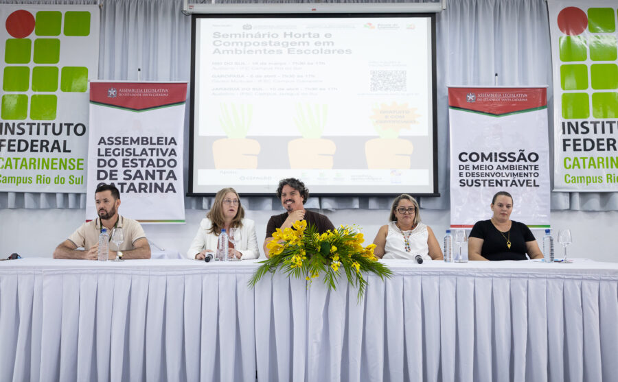 Seminário sobre horta e compostagem tem edição no IFC de Rio do Sul