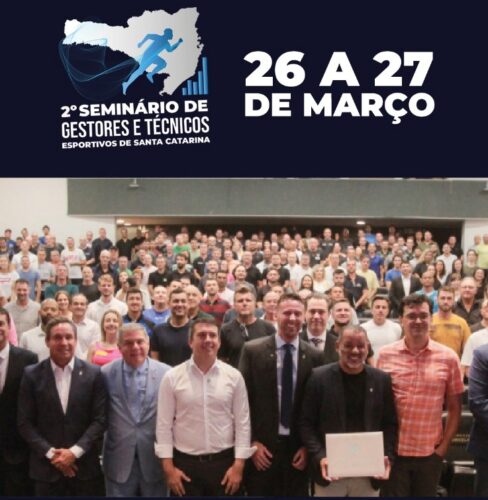 Rogério Sampaio, Joyce Diniz, Ardies Rosa e Diogo Jeleilate participam de evento na Alesc