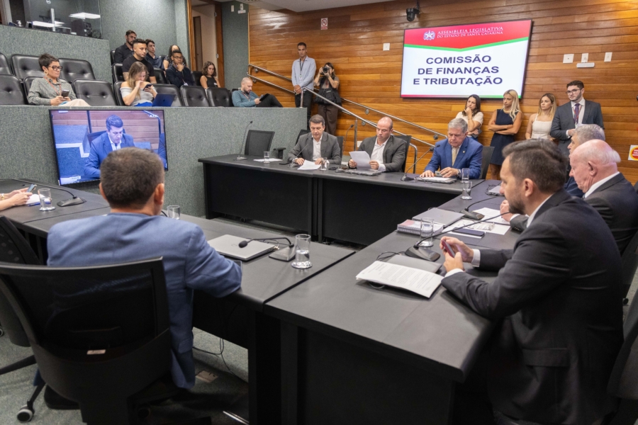 A Comissão de Finanças é presidida pelo deputado Marcos Vieira (PSDB)