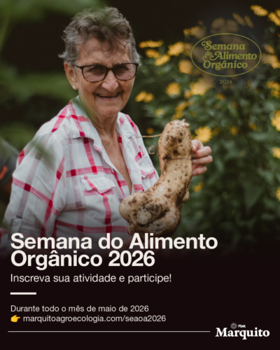 Abertas as inscrições para atividades autogestionadas da Semana Estadual do Alimento Orgânico e Agroecológico 2026