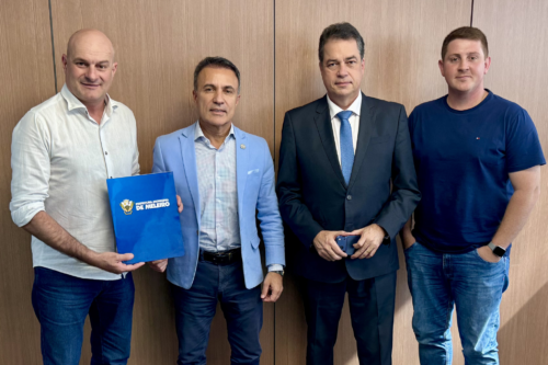 Projeto de pavimentação da SC-443 avança após apresentação à Secretaria de Infraestrutura