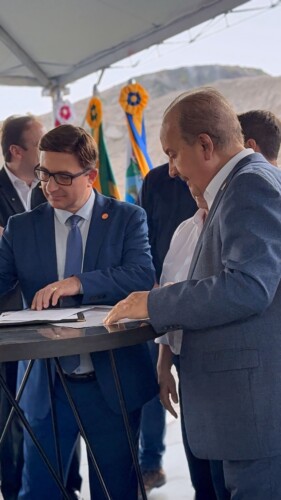Junior Cardoso participa da assinatura de obra estratégica para o Litoral Norte