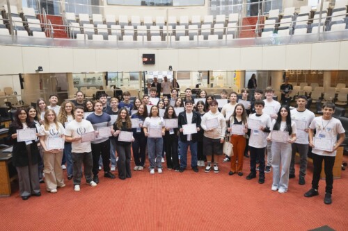 Cerimônia de Abertura da Semana da Jornada do Programa Parlamento Jovem Catarinense