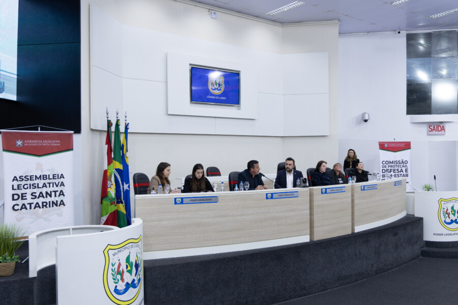 Evento promovido pela Alesc foi realizado na Câmara de Vereadores de Lages, na noite desta quinta (11)