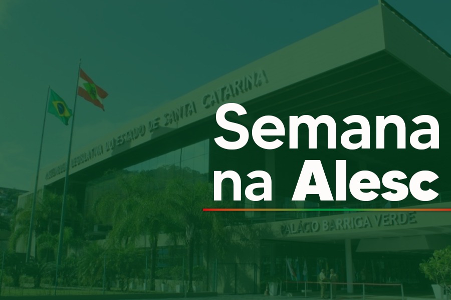 Saúde é destaque em semana da Alesc, repleta de eventos