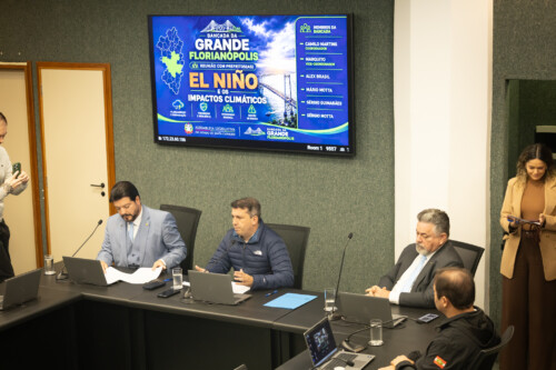 Bancada da Grande Florianópolis se reuniu com prefeitos da região, na tarde desta segunda-feira (22)
