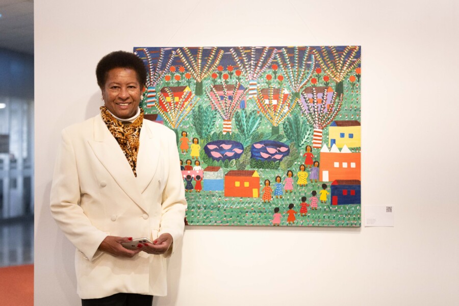 Abertura da exposição – “Tercília dos Santos: A Cor do Saber e a Herança da Memória