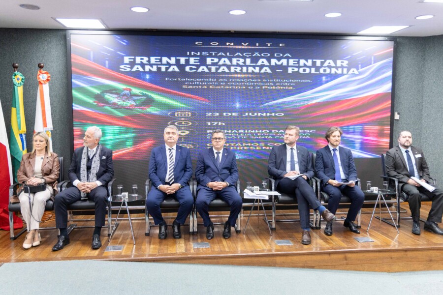 Lançamento da Frente Parlamentar Santa Catarina – Polônia
