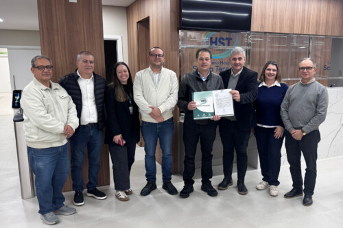 Minotto realiza visita ao Hospital Santa Terezinha, APAE e prefeitura, em Braço do Norte