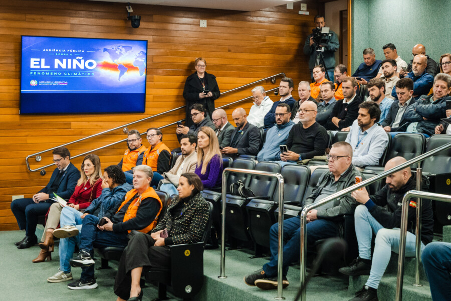Audiência pública na Alesc debate preparação de Santa Catarina para possíveis impactos do El Niño