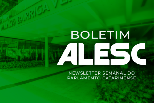 Newsletter Alesc | 6 a 10 de julho