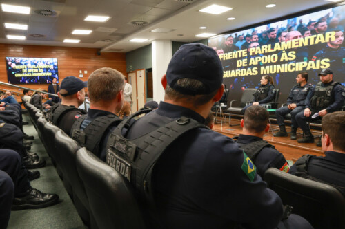 Lançamento da Frente Parlamentar de Apoio às Guardas Municipais